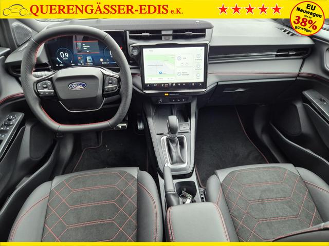 Ford Puma ST-Line X 1.0 EcoBoost Hybrid 125PS Automatik NEUES MODELL 360&deg;Kamera AbstandsTempomat el.Heckklappe Premium Leder (Sensico) B+O-Sound Klimaautomatik Sitzheizung Lenkradheizung Frontscheibe beheizb. Ford-Navi SYNC4 Bluetooth Apple CarPlay Android A 