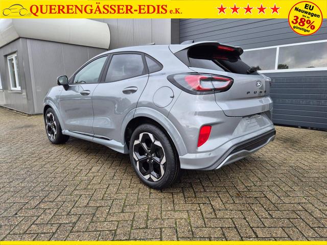 Ford Puma ST-Line X 1.0 EcoBoost Hybrid 125PS Automatik NEUES MODELL 360&deg;Kamera AbstandsTempomat el.Heckklappe Premium Leder (Sensico) B+O-Sound Klimaautomatik Sitzheizung Lenkradheizung Frontscheibe beheizb. Ford-Navi SYNC4 Bluetooth Apple CarPlay Android A 
