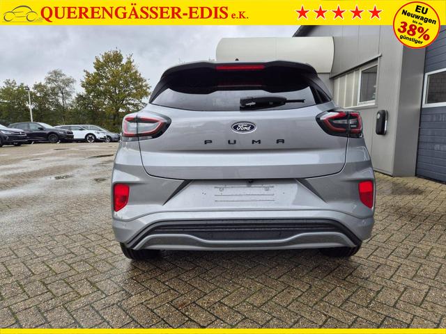 Ford Puma ST-Line X 1.0 EcoBoost Hybrid 125PS Automatik NEUES MODELL 360&deg;Kamera AbstandsTempomat el.Heckklappe Premium Leder (Sensico) B+O-Sound Klimaautomatik Sitzheizung Lenkradheizung Frontscheibe beheizb. Ford-Navi SYNC4 Bluetooth Apple CarPlay Android A 