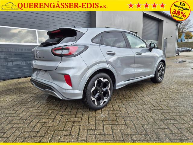 Ford Puma ST-Line X 1.0 EcoBoost Hybrid 125PS Automatik NEUES MODELL 360&deg;Kamera AbstandsTempomat el.Heckklappe Premium Leder (Sensico) B+O-Sound Klimaautomatik Sitzheizung Lenkradheizung Frontscheibe beheizb. Ford-Navi SYNC4 Bluetooth Apple CarPlay Android A 