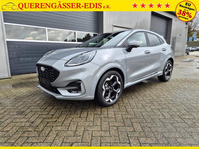 Ford Puma ST-Line X 1.0 EcoBoost Hybrid 125PS Automatik NEUES MODELL 360&deg;Kamera AbstandsTempomat el.Heckklappe Premium Leder (Sensico) B+O-Sound Klimaautomatik Sitzheizung Lenkradheizung Frontscheibe beheizb. Ford-Navi SYNC4 Bluetooth Apple CarPlay Android A 