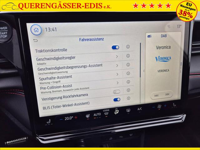 Ford Puma ST-Line X 1.0 EcoBoost Hybrid 125PS Automatik NEUES MODELL 360&deg;Kamera AbstandsTempomat el.Heckklappe Premium Leder (Sensico) B+O-Sound Klimaautomatik Sitzheizung Lenkradheizung Frontscheibe beheizb. Ford-Navi SYNC4 Bluetooth Apple CarPlay Android A 