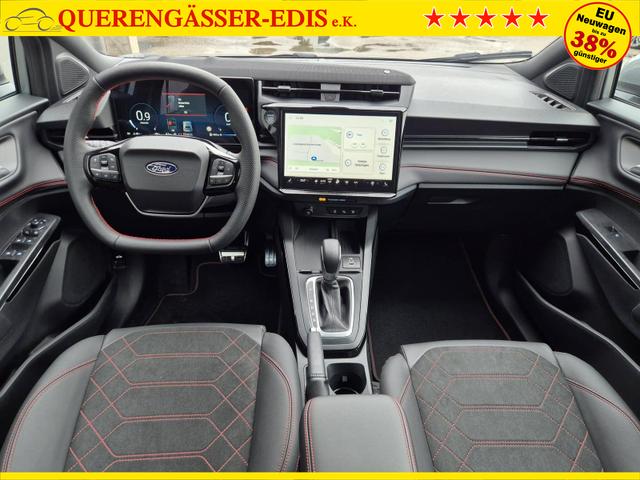 Ford Puma ST-Line X 1.0 EcoBoost Hybrid 125PS Automatik NEUES MODELL 360&deg;Kamera AbstandsTempomat el.Heckklappe Premium Leder (Sensico) B+O-Sound Klimaautomatik Sitzheizung Lenkradheizung Frontscheibe beheizb. Ford-Navi SYNC4 Bluetooth Apple CarPlay Android A 