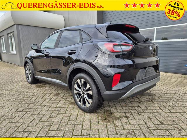 Ford Puma Titanium 1.0 EcoBoost Hybrid 125PS Automatik Klimaautomatik Sitzheizung Lenkradheizung Frontscheibe beheizb. LED-Scheinwerfer Ford-Navi SYNC4 Bluetooth Apple CarPlay Android Auto PDC 17-LM 