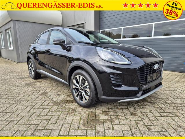 Ford Puma Titanium 1.0 EcoBoost Hybrid 125PS Automatik Klimaautomatik Sitzheizung Lenkradheizung Frontscheibe beheizb. LED-Scheinwerfer Ford-Navi SYNC4 Bluetooth Apple CarPlay Android Auto PDC 17-LM 