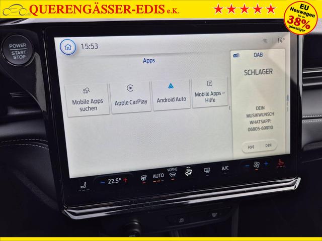 Ford Puma Titanium 1.0 EcoBoost Hybrid 125PS Automatik Klimaautomatik Sitzheizung Lenkradheizung Frontscheibe beheizb. LED-Scheinwerfer Ford-Navi SYNC4 Bluetooth Apple CarPlay Android Auto PDC 17-LM 