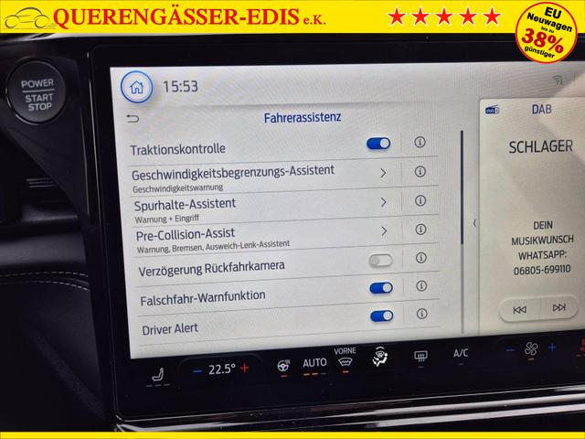 Ford Puma Titanium 1.0 EcoBoost Hybrid 125PS Automatik Klimaautomatik Sitzheizung Lenkradheizung Frontscheibe beheizb. LED-Scheinwerfer Ford-Navi SYNC4 Bluetooth Apple CarPlay Android Auto PDC 17-LM 