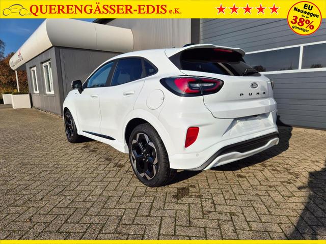 Ford Puma ST-Line X 1.0 EcoBoost Hybrid 125PS Automatik NEUES MODELL 360&deg;Kamera AbstandsTempomat el.Heckklappe Premium Leder (Sensico) B+O-Sound Klimaautomatik Sitzheizung Lenkradheizung Frontscheibe beheizb. Ford-Navi SYNC4 Bluetooth Apple CarPlay Android A 