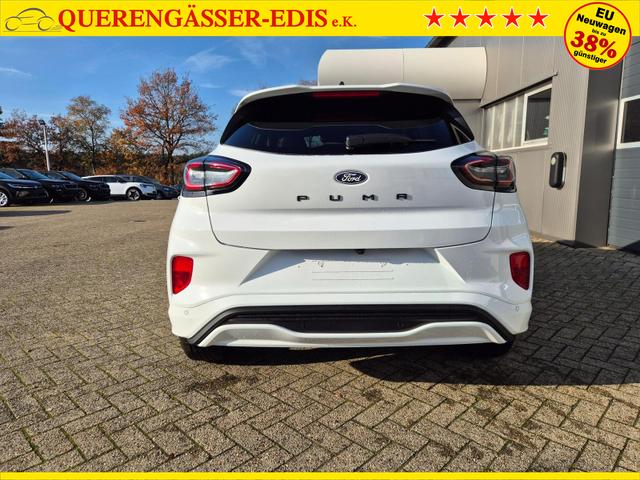 Ford Puma ST-Line X 1.0 EcoBoost Hybrid 125PS Automatik NEUES MODELL 360&deg;Kamera AbstandsTempomat el.Heckklappe Premium Leder (Sensico) B+O-Sound Klimaautomatik Sitzheizung Lenkradheizung Frontscheibe beheizb. Ford-Navi SYNC4 Bluetooth Apple CarPlay Android A 