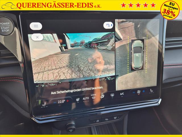 Ford Puma ST-Line X 1.0 EcoBoost Hybrid 125PS Automatik NEUES MODELL 360&deg;Kamera AbstandsTempomat el.Heckklappe Premium Leder (Sensico) B+O-Sound Klimaautomatik Sitzheizung Lenkradheizung Frontscheibe beheizb. Ford-Navi SYNC4 Bluetooth Apple CarPlay Android A 