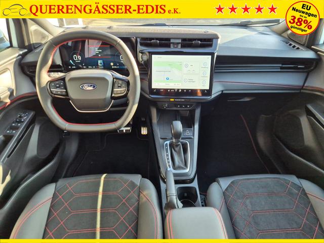 Ford Puma ST-Line X 1.0 EcoBoost Hybrid 125PS Automatik NEUES MODELL 360&deg;Kamera AbstandsTempomat el.Heckklappe Premium Leder (Sensico) B+O-Sound Klimaautomatik Sitzheizung Lenkradheizung Frontscheibe beheizb. Ford-Navi SYNC4 Bluetooth Apple CarPlay Android A 
