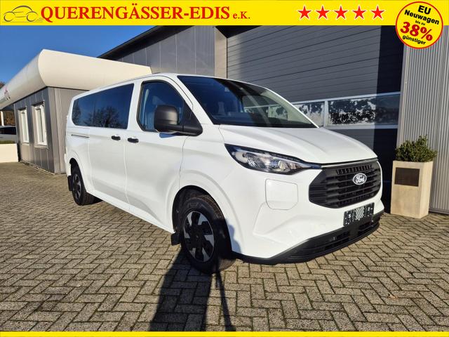 Ford Transit Custom Kombi 9-Sitzer L2 2.5 Duratec PHEV 233PS Automatik Trend 3,4t Klimaautomatik Frontscheibe beheizb. R&uuml;ckf.kamera PDC v+h Tempomat Navi Bluetooth Touchscreen Apple CarPlay Android Auto Ganzj.Reifen 