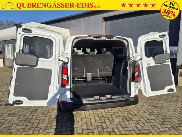 Ford Transit Custom Kombi 9-Sitzer L2 2.5 Duratec PHEV 233PS Automatik Trend 3,4t Klimaautomatik Frontscheibe beheizb. R&uuml;ckf.kamera PDC v+h Tempomat Navi Bluetooth Touchscreen Apple CarPlay Android Auto Ganzj.Reifen 
