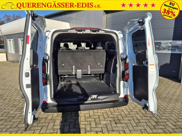 Ford Transit Custom Kombi 9-Sitzer L2 2.5 Duratec PHEV 233PS Automatik Trend 3,4t Klimaautomatik Frontscheibe beheizb. R&uuml;ckf.kamera PDC v+h Tempomat Navi Bluetooth Touchscreen Apple CarPlay Android Auto Ganzj.Reifen 