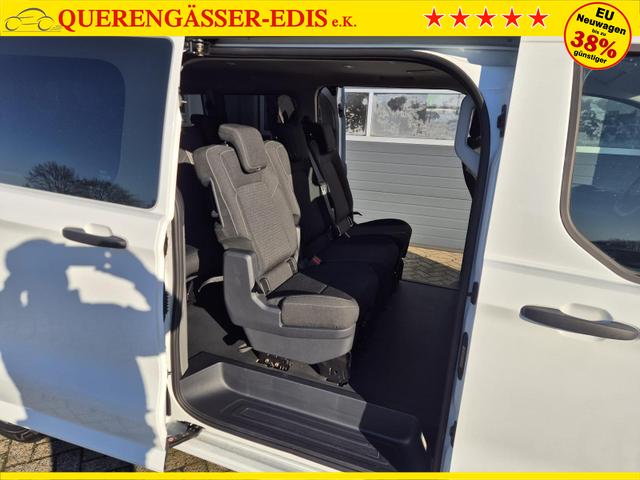 Ford Transit Custom Kombi 9-Sitzer L2 2.5 Duratec PHEV 233PS Automatik Trend 3,4t Klimaautomatik Frontscheibe beheizb. R&uuml;ckf.kamera PDC v+h Tempomat Navi Bluetooth Touchscreen Apple CarPlay Android Auto Ganzj.Reifen 