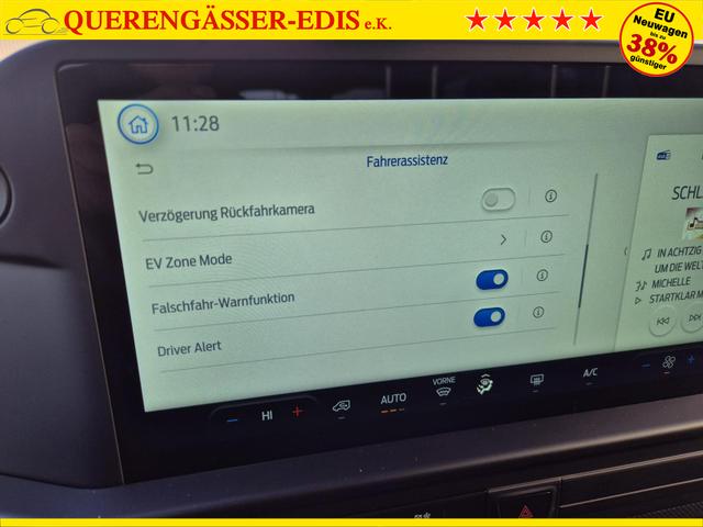 Ford Transit Custom Kombi 9-Sitzer L2 2.5 Duratec PHEV 233PS Automatik Trend 3,4t Klimaautomatik Frontscheibe beheizb. R&uuml;ckf.kamera PDC v+h Tempomat Navi Bluetooth Touchscreen Apple CarPlay Android Auto Ganzj.Reifen 