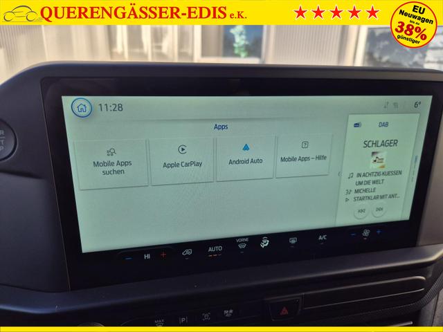 Ford Transit Custom Kombi 9-Sitzer L2 2.5 Duratec PHEV 233PS Automatik Trend 3,4t Klimaautomatik Frontscheibe beheizb. R&uuml;ckf.kamera PDC v+h Tempomat Navi Bluetooth Touchscreen Apple CarPlay Android Auto Ganzj.Reifen 