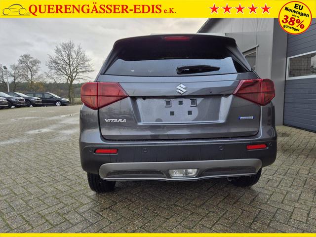 Suzuki Vitara Comfort+ 110PS Automatik MHEV 4x4 ALLGRIP 1.4 Boosterjet Allrad Teilleder Navi Klimaautomatik Sitzheizung ACC PDC v+h Rückf.Kamera Suzuki-Radio Apple CarPlay Android Auto Touchscreen 2xKeyless 17-LM 