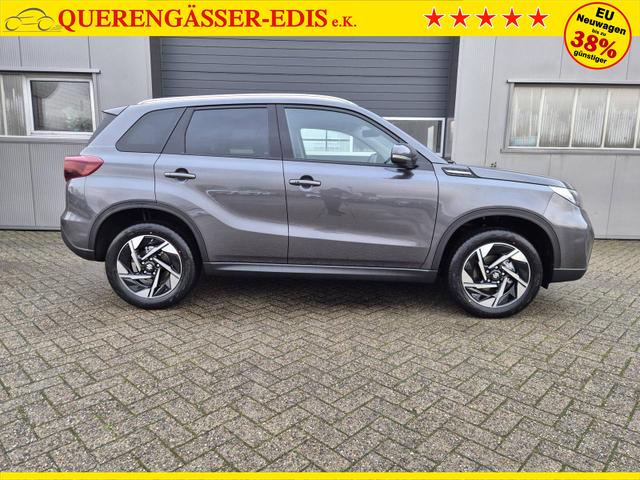 Suzuki Vitara Comfort+ 110PS Automatik MHEV 4x4 ALLGRIP 1.4 Boosterjet Allrad Teilleder Navi Klimaautomatik Sitzheizung ACC PDC v+h Rückf.Kamera Suzuki-Radio Apple CarPlay Android Auto Touchscreen 2xKeyless 17-LM 