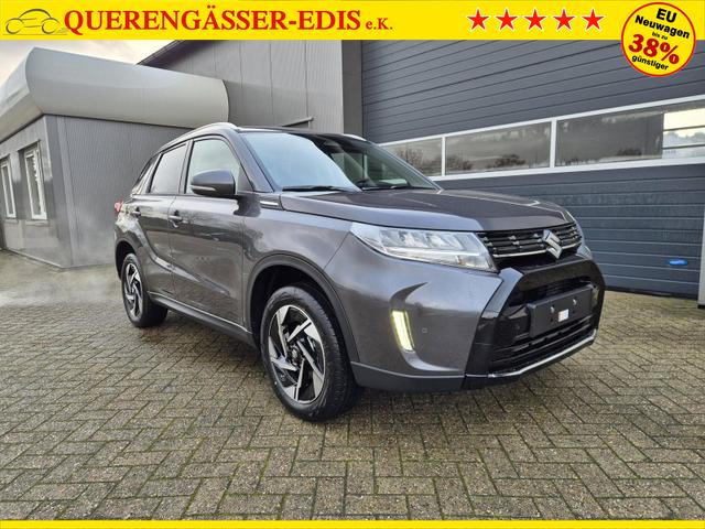 Suzuki Vitara Comfort+ 110PS Automatik MHEV 4x4 ALLGRIP 1.4 Boosterjet Allrad Teilleder Navi Klimaautomatik Sitzheizung ACC PDC v+h Rückf.Kamera Suzuki-Radio Apple CarPlay Android Auto Touchscreen 2xKeyless 17-LM 