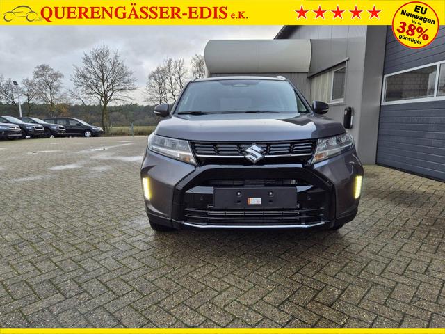 Suzuki Vitara Comfort+ 110PS Automatik MHEV 4x4 ALLGRIP 1.4 Boosterjet Allrad Teilleder Navi Klimaautomatik Sitzheizung ACC PDC v+h Rückf.Kamera Suzuki-Radio Apple CarPlay Android Auto Touchscreen 2xKeyless 17-LM 