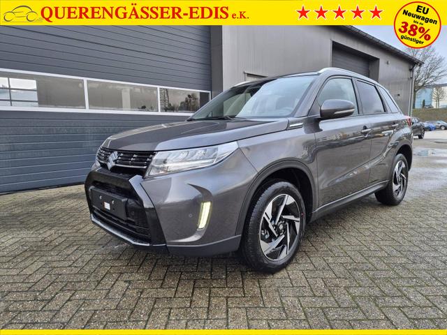 Suzuki Vitara Comfort+ 110PS Automatik MHEV 4x4 ALLGRIP 1.4 Boosterjet Allrad Teilleder Navi Klimaautomatik Sitzheizung ACC PDC v+h Rückf.Kamera Suzuki-Radio Apple CarPlay Android Auto Touchscreen 2xKeyless 17-LM 