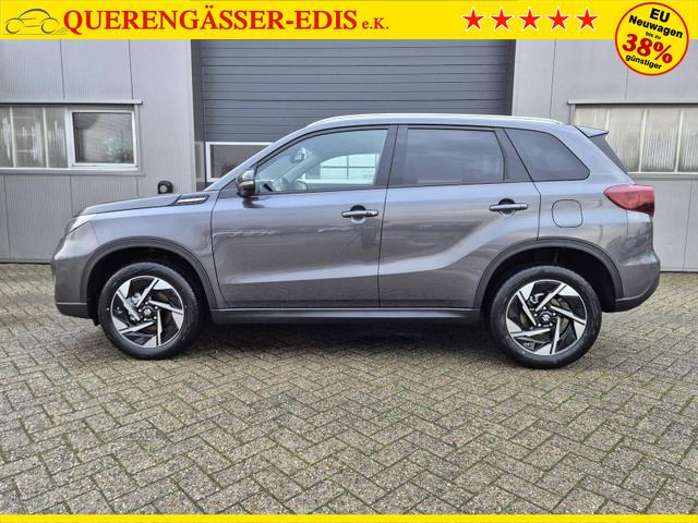 Suzuki Vitara Comfort+ 110PS Automatik MHEV 4x4 ALLGRIP 1.4 Boosterjet Allrad Teilleder Navi Klimaautomatik Sitzheizung ACC PDC v+h Rückf.Kamera Suzuki-Radio Apple CarPlay Android Auto Touchscreen 2xKeyless 17-LM 