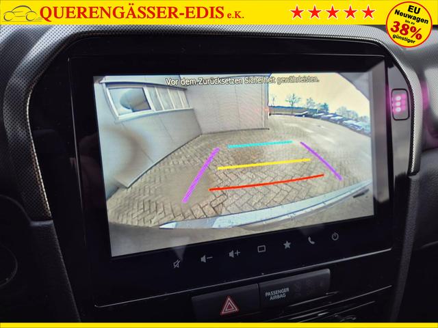 Suzuki Vitara Comfort+ 110PS Automatik MHEV 4x4 ALLGRIP 1.4 Boosterjet Allrad Teilleder Navi Klimaautomatik Sitzheizung ACC PDC v+h Rückf.Kamera Suzuki-Radio Apple CarPlay Android Auto Touchscreen 2xKeyless 17-LM 