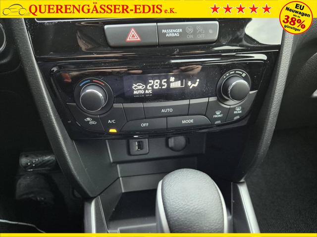 Suzuki Vitara Comfort+ 110PS Automatik MHEV 4x4 ALLGRIP 1.4 Boosterjet Allrad Teilleder Navi Klimaautomatik Sitzheizung ACC PDC v+h Rückf.Kamera Suzuki-Radio Apple CarPlay Android Auto Touchscreen 2xKeyless 17-LM 