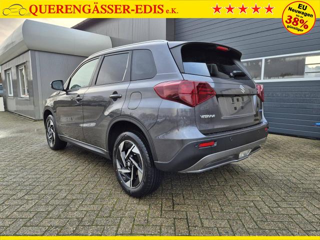 Suzuki Vitara Comfort+ 110PS Automatik MHEV 4x4 ALLGRIP 1.4 Boosterjet Allrad Teilleder Navi Klimaautomatik Sitzheizung ACC PDC v+h Rückf.Kamera Suzuki-Radio Apple CarPlay Android Auto Touchscreen 2xKeyless 17-LM 