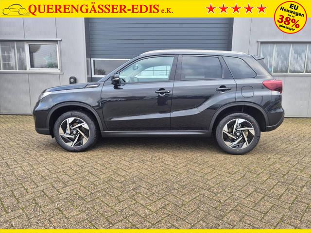 Suzuki Vitara Comfort+ 110PS Automatik MHEV 4x4 ALLGRIP 1.4 Boosterjet Allrad Teilleder Navi Klimaautomatik Sitzheizung ACC PDC v+h Rückf.Kamera Suzuki-Radio Apple CarPlay Android Auto Touchscreen 2xKeyless 17-LM 