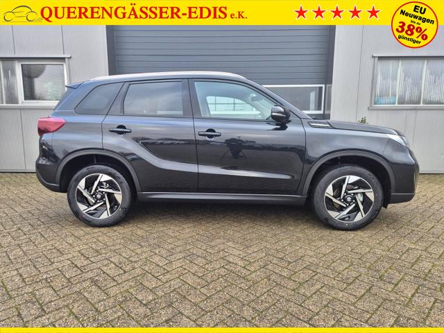Suzuki Vitara Comfort+ 110PS Automatik MHEV 4x4 ALLGRIP 1.4 Boosterjet Allrad Teilleder Navi Klimaautomatik Sitzheizung ACC PDC v+h Rückf.Kamera Suzuki-Radio Apple CarPlay Android Auto Touchscreen 2xKeyless 17-LM 