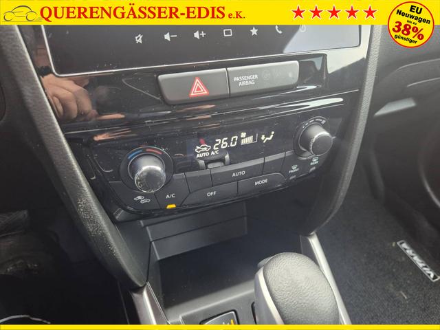 Suzuki Vitara Comfort+ 110PS Automatik MHEV 4x4 ALLGRIP 1.4 Boosterjet Allrad Teilleder Navi Klimaautomatik Sitzheizung ACC PDC v+h Rückf.Kamera Suzuki-Radio Apple CarPlay Android Auto Touchscreen 2xKeyless 17-LM 