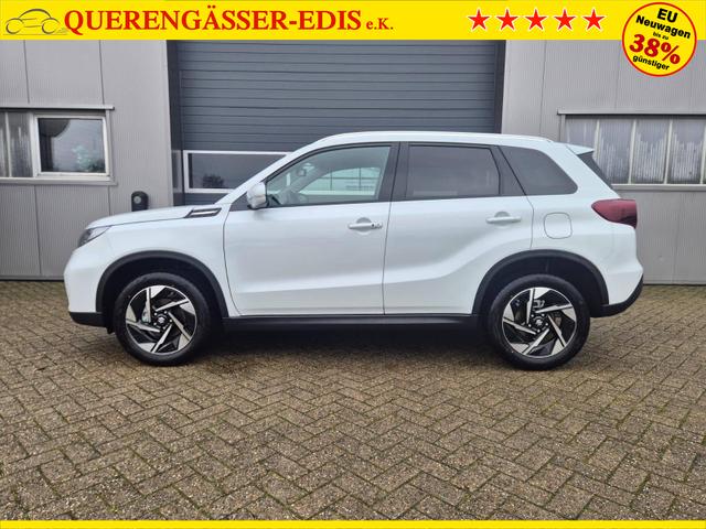 Suzuki Vitara Comfort+ 110PS Automatik MHEV 4x4 ALLGRIP 1.4 Boosterjet Allrad Teilleder Navi Klimaautomatik Sitzheizung ACC PDC v+h Rückf.Kamera Suzuki-Radio Apple CarPlay Android Auto Touchscreen 2xKeyless 17-LM 
