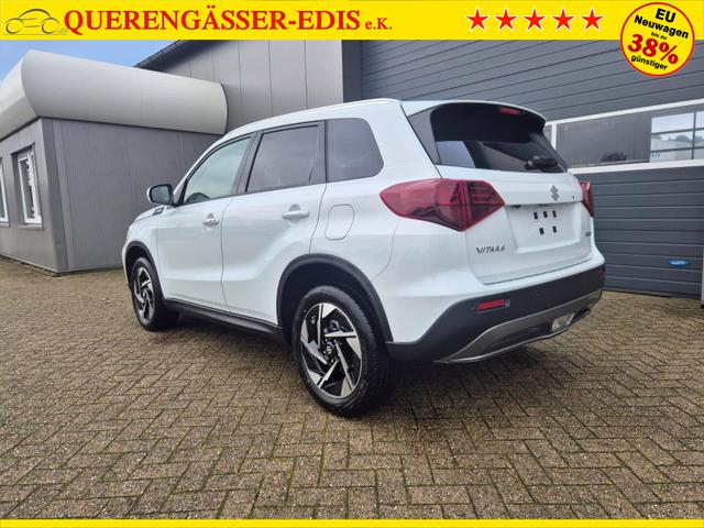 Suzuki Vitara Comfort+ 110PS Automatik MHEV 4x4 ALLGRIP 1.4 Boosterjet Allrad Teilleder Navi Klimaautomatik Sitzheizung ACC PDC v+h Rückf.Kamera Suzuki-Radio Apple CarPlay Android Auto Touchscreen 2xKeyless 17-LM 