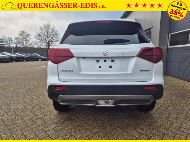 Suzuki Vitara Comfort+ 110PS Automatik MHEV 4x4 ALLGRIP 1.4 Boosterjet Allrad Teilleder Navi Klimaautomatik Sitzheizung ACC PDC v+h Rückf.Kamera Suzuki-Radio Apple CarPlay Android Auto Touchscreen 2xKeyless 17-LM 