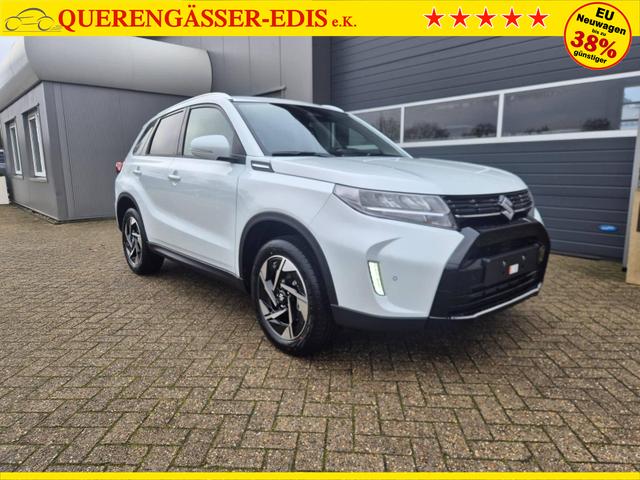 Suzuki Vitara Comfort+ 110PS Automatik MHEV 4x4 ALLGRIP 1.4 Boosterjet Allrad Teilleder Navi Klimaautomatik Sitzheizung ACC PDC v+h Rückf.Kamera Suzuki-Radio Apple CarPlay Android Auto Touchscreen 2xKeyless 17-LM 