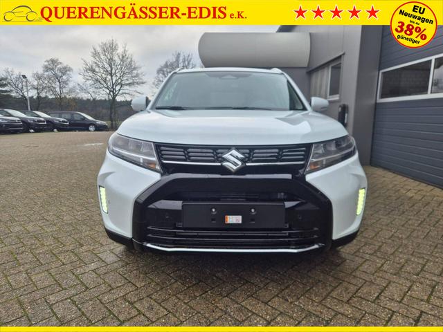 Suzuki Vitara Comfort+ 110PS Automatik MHEV 4x4 ALLGRIP 1.4 Boosterjet Allrad Teilleder Navi Klimaautomatik Sitzheizung ACC PDC v+h Rückf.Kamera Suzuki-Radio Apple CarPlay Android Auto Touchscreen 2xKeyless 17-LM 