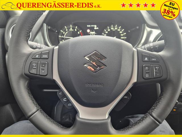 Suzuki Vitara Comfort+ 110PS Automatik MHEV 4x4 ALLGRIP 1.4 Boosterjet Allrad Teilleder Navi Klimaautomatik Sitzheizung ACC PDC v+h Rückf.Kamera Suzuki-Radio Apple CarPlay Android Auto Touchscreen 2xKeyless 17-LM 