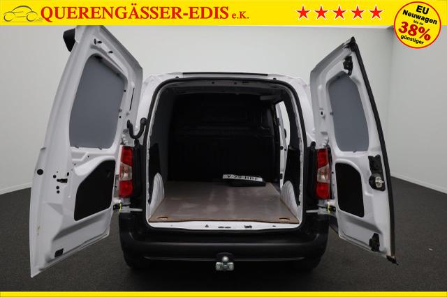 Peugeot Partner 1.5 BlueHDI 102PS NEUES MODELL 2-Sitzer AHK Klima Radio Apple CarPlay Android Auto Bluetooth DAB PDC v+h Rückf.Kamera Tempomat Ganzj.Reifen 