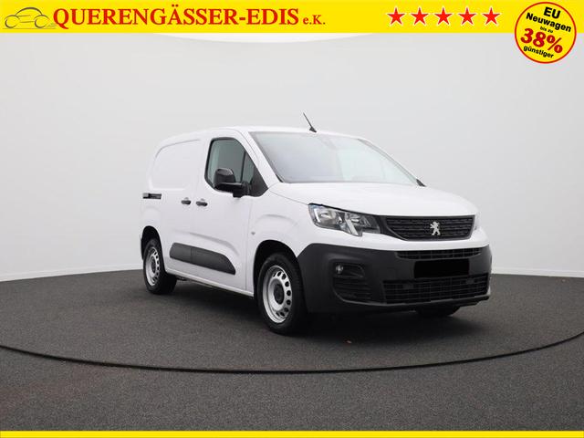 Peugeot Partner 1.5 BlueHDI 102PS 2-Sitzer AHK Klima Radio Apple CarPlay Android Auto Bluetooth DAB PDC v+h Rückf.Kamera Tempomat Ganzj.Reifen 