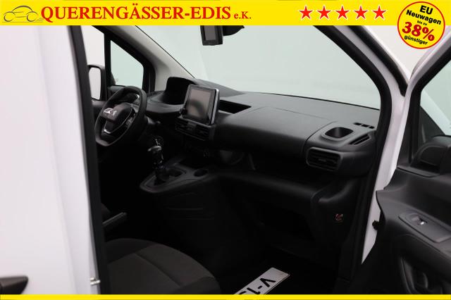 Peugeot Partner 1.5 BlueHDI 102PS 2-Sitzer AHK Klima Radio Apple CarPlay Android Auto Bluetooth DAB PDC v+h Rückf.Kamera Tempomat Ganzj.Reifen 