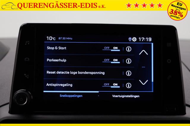Peugeot Partner 1.5 BlueHDI 102PS 2-Sitzer AHK Klima Radio Apple CarPlay Android Auto Bluetooth DAB PDC v+h Rückf.Kamera Tempomat Ganzj.Reifen 