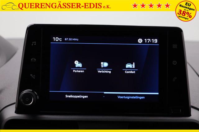Peugeot Partner 1.5 BlueHDI 102PS 2-Sitzer AHK Klima Radio Apple CarPlay Android Auto Bluetooth DAB PDC v+h Rückf.Kamera Tempomat Ganzj.Reifen 