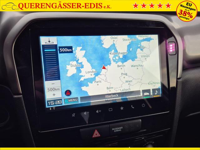 Suzuki Vitara Comfort 110PS MHEV 4x4 ALLGRIP 1.4 Boosterjet Allrad Navi Klimaautomatik Sitzheizung ACC PDC R&uuml;ckf.Kamera Suzuki-Radio Apple CarPlay Android Auto Touchscreen 2xKeyless 17-LM 