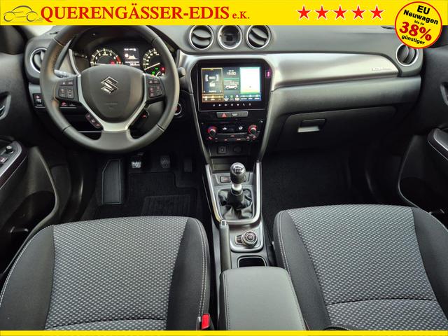 Suzuki Vitara Comfort 110PS MHEV 4x4 ALLGRIP 1.4 Boosterjet Allrad Navi Klimaautomatik Sitzheizung ACC PDC R&uuml;ckf.Kamera Suzuki-Radio Apple CarPlay Android Auto Touchscreen 2xKeyless 17-LM 