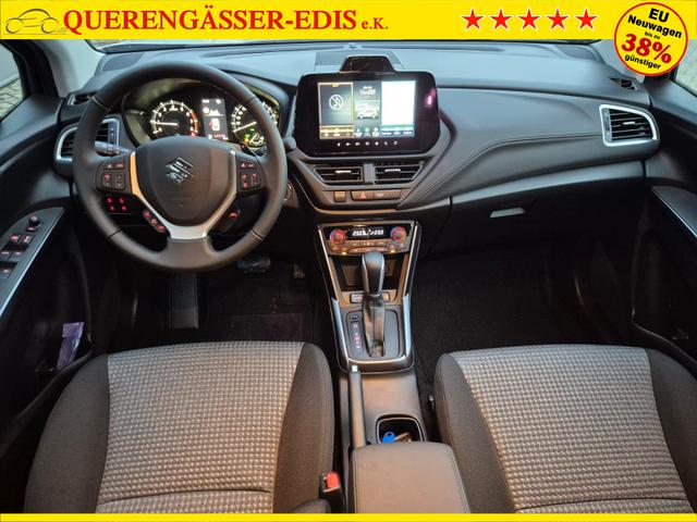 Suzuki S-Cross Comfort 110PS Automatik MHEV 1.4 Boosterjet Navi Klimaautomatik Sitzheizung ACC PDC v+h R&uuml;ckf.Kamera Suzuki-Radio Apple CarPlay Android Auto Touchscreen 2xKeyless 17-LM 