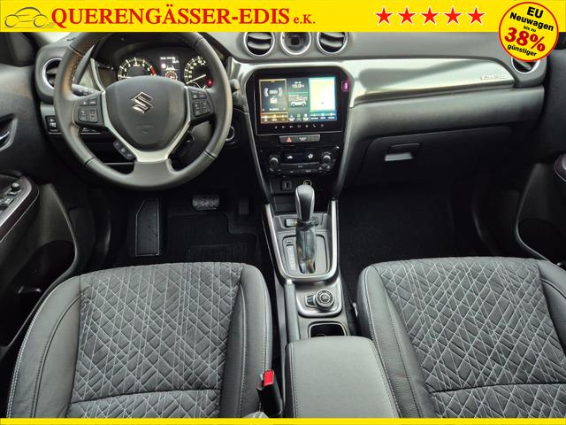 Suzuki Vitara Comfort+ 110PS Automatik MHEV 4x4 ALLGRIP 1.4 Boosterjet Allrad Teilleder Navi Klimaautomatik Sitzheizung ACC PDC v+h R&uuml;ckf.Kamera Suzuki-Radio Apple CarPlay Android Auto Touchscreen 2xKeyless 17-LM 