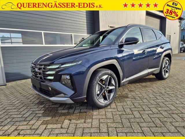 Hyundai TUCSON Trend 1.6 T-GDI 150PS Automatik TZ 2026 Teil-Leder Sitzheizung v+h Lenkradheizung Klimaautomatik Navi Touchscreen DAB+ Apple CarPlay + Android Auto PDC R&uuml;ckf.-Kamera Matrix-LED-Scheinw. 