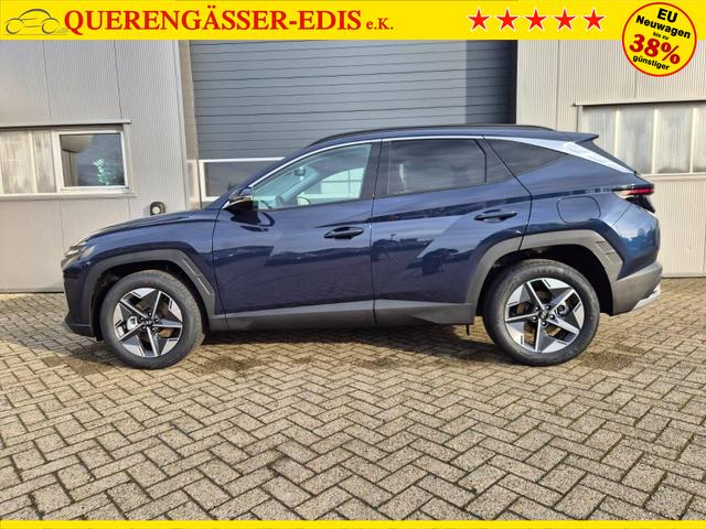 Hyundai TUCSON Trend 1.6 T-GDI 150PS Automatik TZ 2026 Teil-Leder Sitzheizung v+h Lenkradheizung Klimaautomatik Navi Touchscreen DAB+ Apple CarPlay + Android Auto PDC R&uuml;ckf.-Kamera Matrix-LED-Scheinw. 